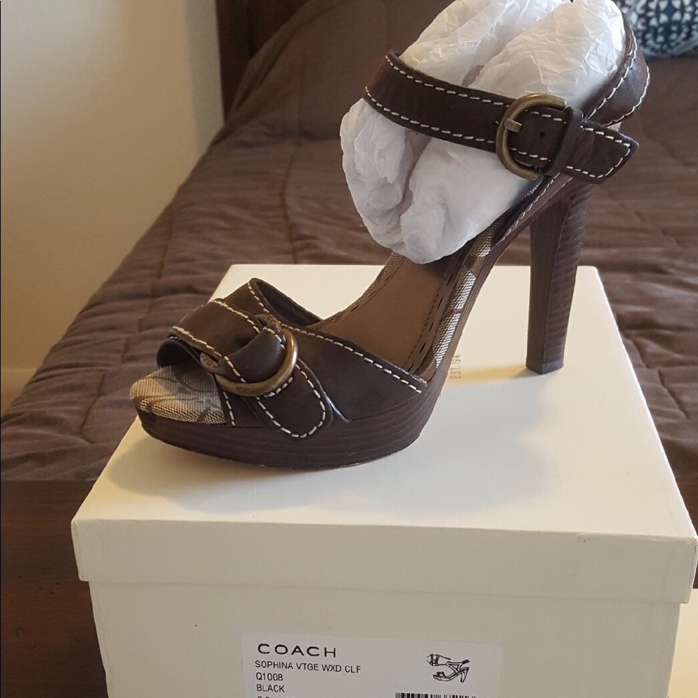 Coach heels
